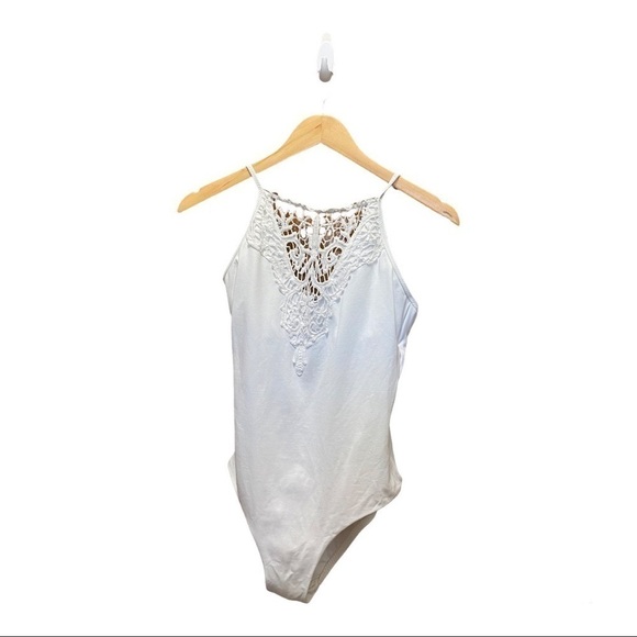 Becca By Rebecca Virtue White Swim Suit - Picture 1 of 4